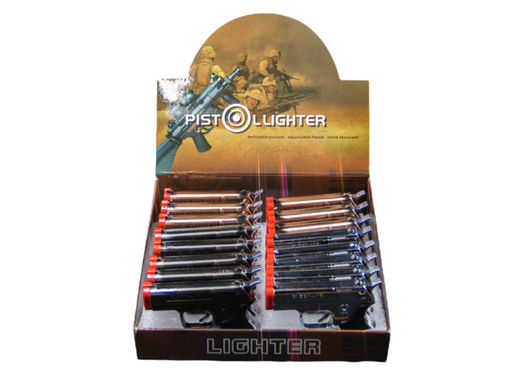 [ITM120720012291] PISTOL WINDPROOF w/ LASER GH-9072 BOX OF 16