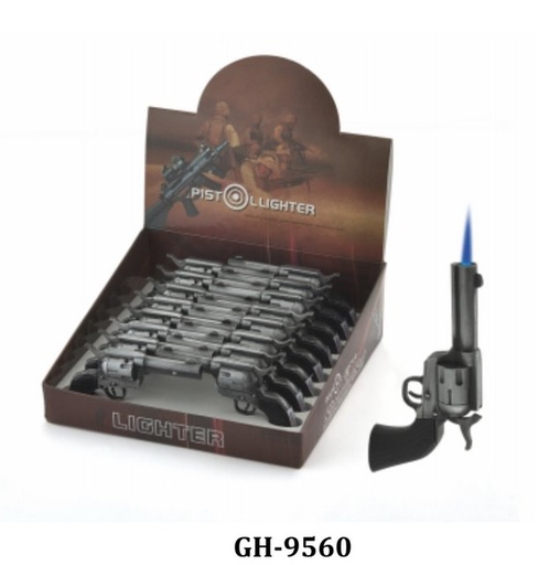 [ITM120720012293] REVOLVER GUN SINGLE TORCH GH-9560 BOX OF 16
