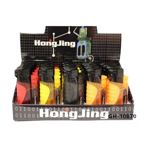 [ITM120720012307] TRIPLE TORCH WITH CIGAR CUTTER GH-10870 BOX OF 20