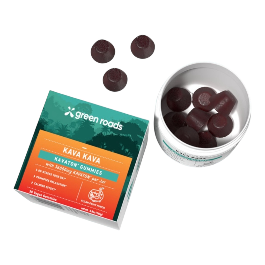 GREEN ROADS KAVA KAVA KAVATON GUMMIES 36000MG 30CT JAR