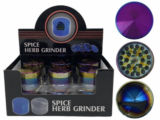 [ITM131120014922] LION SMOKE SPICE HERB 3 PARTS GRINDER ZNG426 BOX OF 12