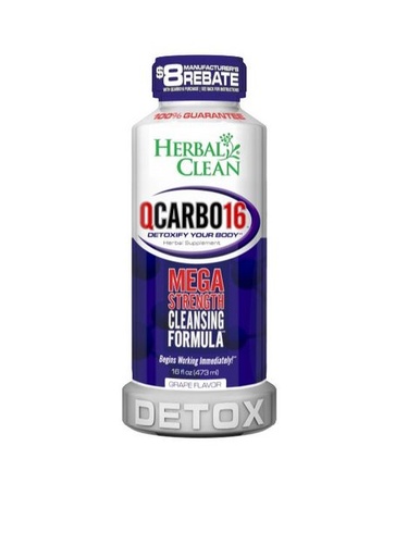 [ITM23062084618461] HERBAL CLEAN QCARBO 16OZ (GRAPE)