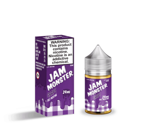 [INTREF05303] JAM MONSTER SYNTHETIC SALT 30ML (GRAPE, 24MG)