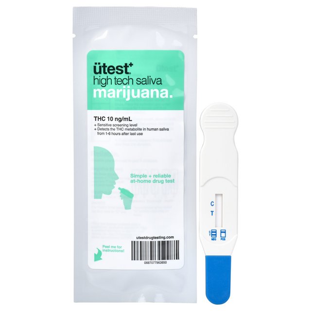 UTEST MARIJUANA DRUG TEST SALIVA THC 10NG/ML