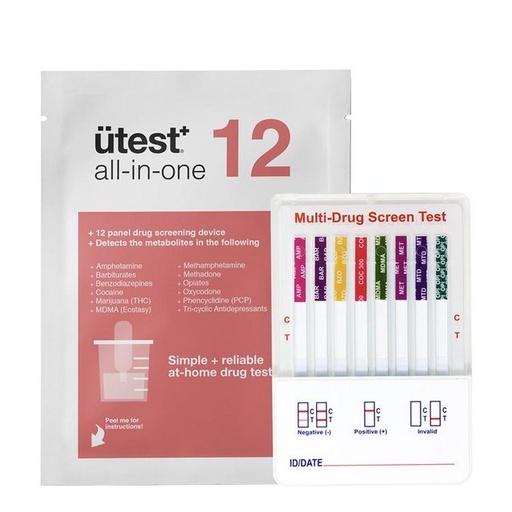[ITM150421017385] UTEST ALL IN ONE DRUG TEST 12 PANEL