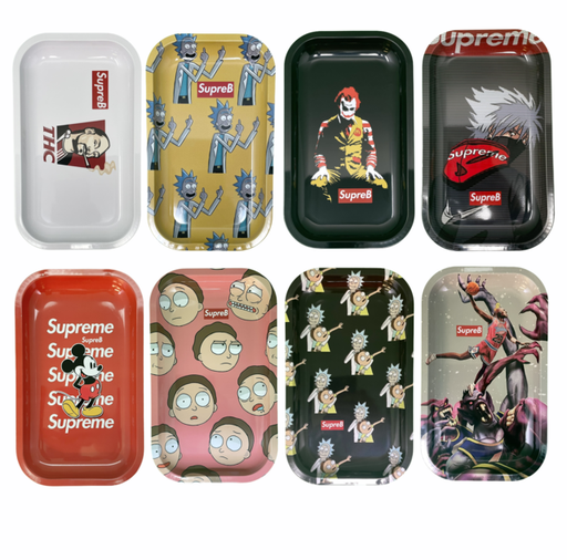 [ITM150720012531] SUPREB X BW METAL TRAY MEDIUM ASSORTED DESIGNS