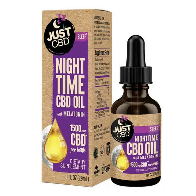 JUST CBD NIGHT TIME FULL SPECTRUM OIL