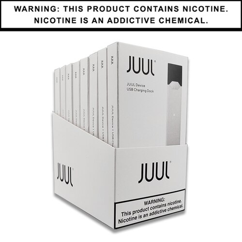 [JBSIL] JUUL DEVICE & CHARGER (SILVER)