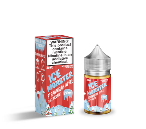 [INTREF05245] ICE MONSTER SYNTHETIC SALT 30ML (STRAWMELON APPLE, 24MG)