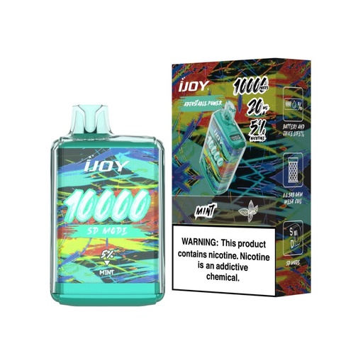 [IJOY-14797] IJOY SD10000 5% DISPOSABLE BOX OF 5 (MINT)