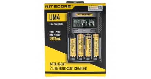 [ITM160720012648] NITECORE UM4 INTELLIGENT CHARGER