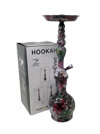 [ITM190621018793] ZEBRA DRACULA HOOKAH ASSORTED COLORS