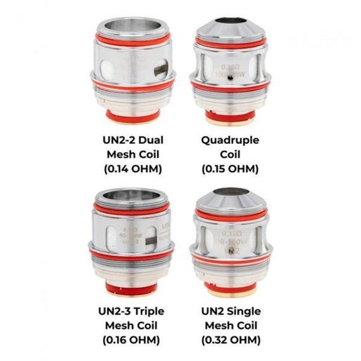[ITM23062066626662] UWELL VALYRIAN II DUAL MESHED COIL 0.14 2CT