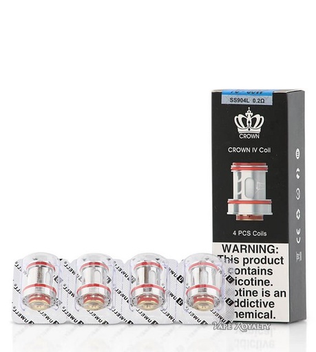 [ITM23062066676667] CROWN IV COIL SS904L 0.2OHM 4CT