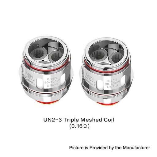 [ITM23062066726672] VALYRIAN II COIL TRIPLE MESHED 0.16OHM 2CT