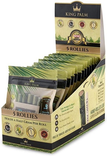 [ITM23062079487948] KING PALM 5 ROLLIES BOX OF 15