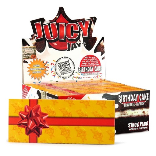 [ITM23062081948194] JUICY JAY'S BIRTHDAY CAKE STACK PACK KING SIZE SUPREME