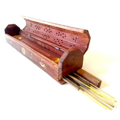 [ITM23062089958995] WILBERRY CARVED FANCY BOX-COFFIN 2CT XFRTC