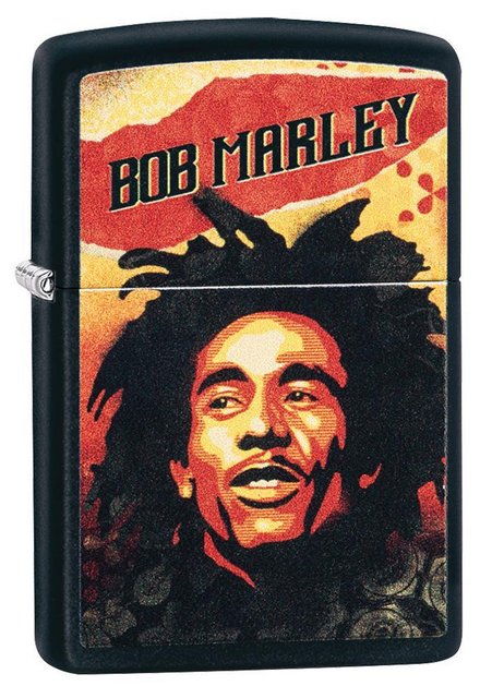 ZIPPO LIGHTER BOB MARLEY ROOTS DESIGN