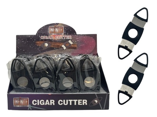 [ITM241021021334] INFINITE PLASTIC CIGAR CUTTER BOX OF 24 #039K