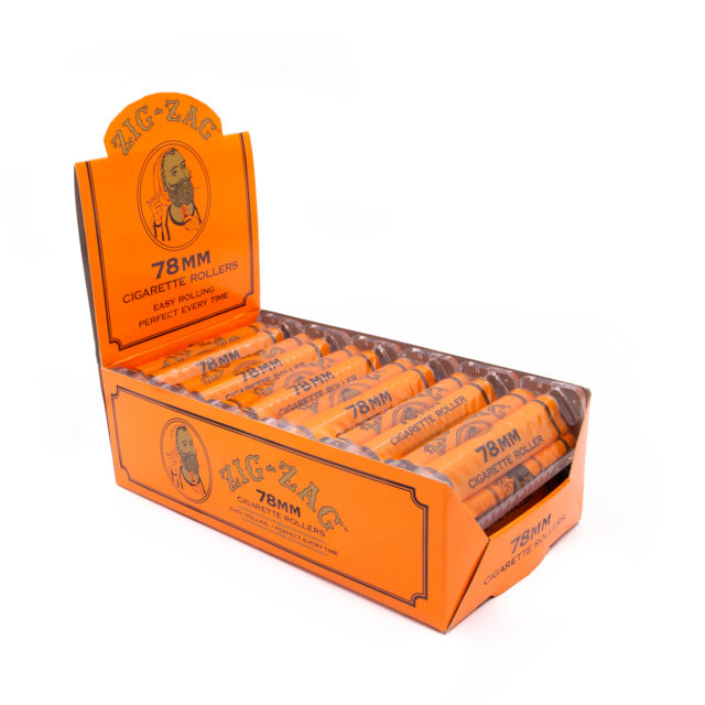 ZIG ZAG CIGARETTE ROLLER 78MM BOX OF 12