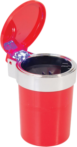 [ITM300421017791] LED CAR ASHTRAY MIXED COLORS BOX OF 12