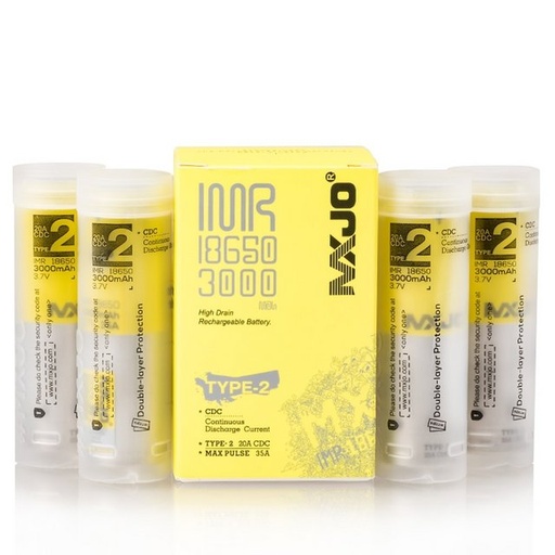 [ITM300720013314] MXJO 18650 TYPE2 35A 3000MAH 4CT