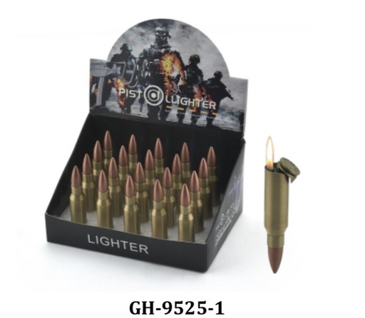 [ITM310321017177] LONG SINGLE BULLET SIDE FLAME GH-9525-1 BOX OF 30