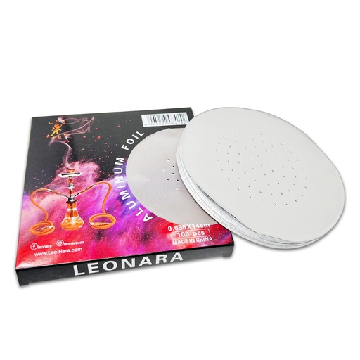 [LEON-08705] LEONARA ALUMINUM FOIL SHEET 100CT