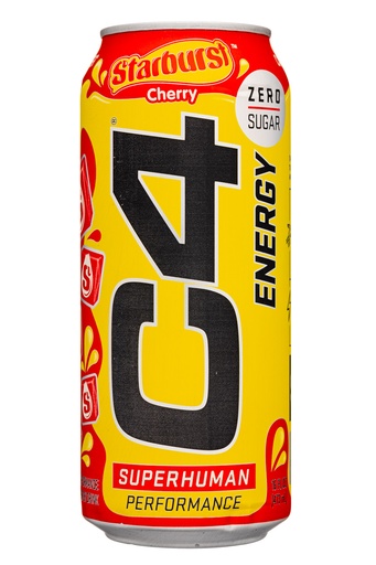 [SAFE-13922] SAFE CAN C4 STARBURST CHERRY ENERGY DRINK