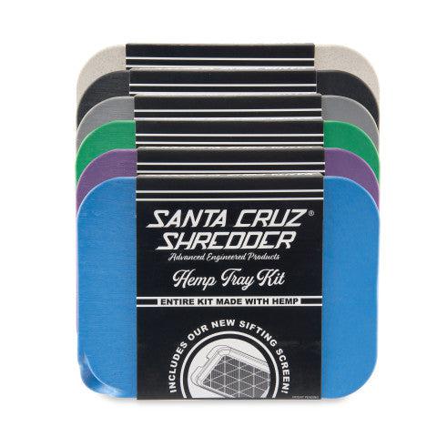 [SAN-01434] SANTA CRUZ SHREDDER SMALL HEMP TRAY ASSORTED COLORS