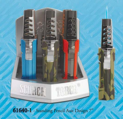 [SCOR-07729] SCORCH TORCH LIGHTER #61640 BOX OF 9