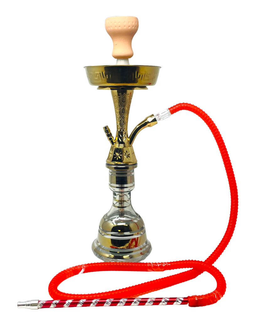 SWIFT-LITE EGYPTIAN STYLE HOOKAH #S-403 ASSORTED COLORS