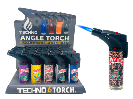 [TECH-06098] TECHNO TORCH #99139-BWR1 BACKWOODS RICK TORCH LIGHTER BOX OF 15