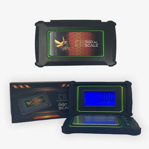 [Temp-HAM-001527] CR RA-500 BLK BEE 3D PORTABLE DIGITAL SCALE 500G X 0.01G