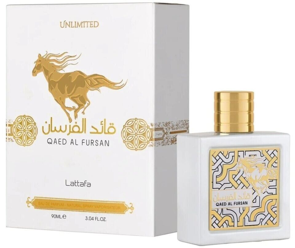 LATTAFA QAED AL FURSAN UNLIMITED WHITE EAU DE PARFUM 3.04OZ