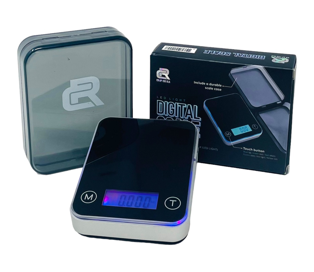 CR AP-100 LED LIGHT DIGITAL SCALE 100G X 0.01G
