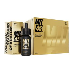 MIT 45 LIQUID GOLD KRATOM DIETARY SUPPLEMENT BOX OF 12