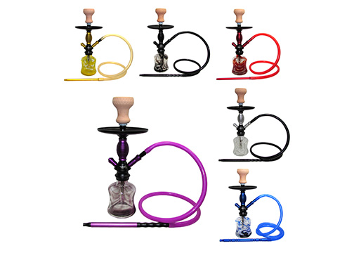[DUD -05257] DUD ARMADA 1 HOSE HOOKAH ASSORTED COLORS