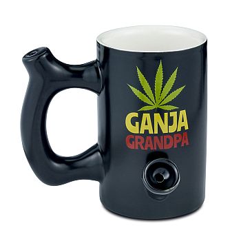 [FASH-05974] FASHIONCRAFT CERAMIC GANJA GRANDPA MUG #82549