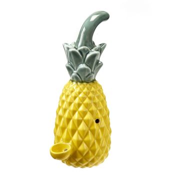 [FASH-05988] FASHIONCRAFT CERAMIC PINEAPPLE PIPE #82407