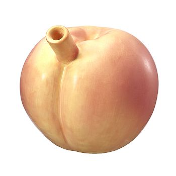 [FASH-06002] FASHIONCRAFT CERAMIC PEACH PIPE #82526