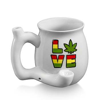 [FASH-06012] FASHIONCRAFT CERAMIC RASTA LOVE MUG #88187