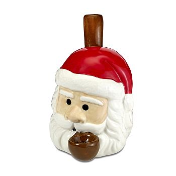 [FASH-06016] FASHIONCRAFT CERAMIC SANTA PIPE #88165