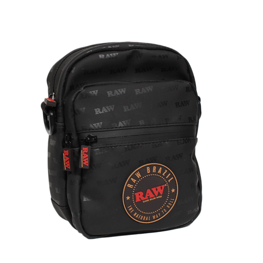 [Temp-HAM-004044] RAW BLACK CROSSBODY BAG