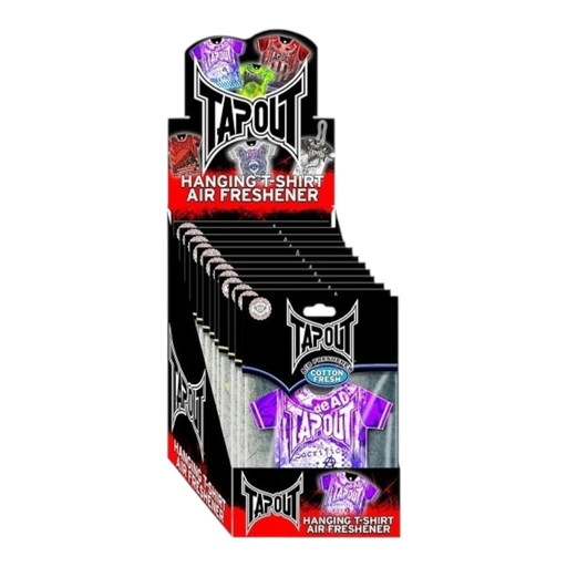 [Temp-HAM-004624] TAPOUT T-SHIRT AIR FRESHENER 12CT