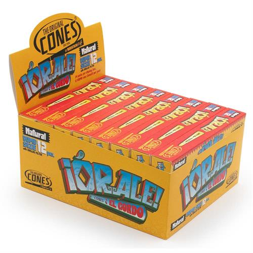 [Temp-HAM-004643] THE ORIGINAL CONES ORALE! NATURAL BOMB SIZE 12CT BOX OF 24
