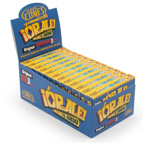 [Temp-HAM-004648] THE ORIGINAL CONES ORALE! ORIGINAL BOMB SIZE 3CT BOX OF 24