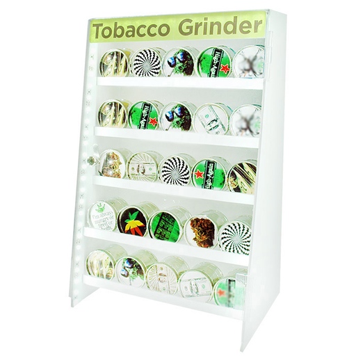 [Temp-HAM-004667] TOBACCO GRINDER 3 PARTS MIX DESIGN LED DISPLAY OF 50