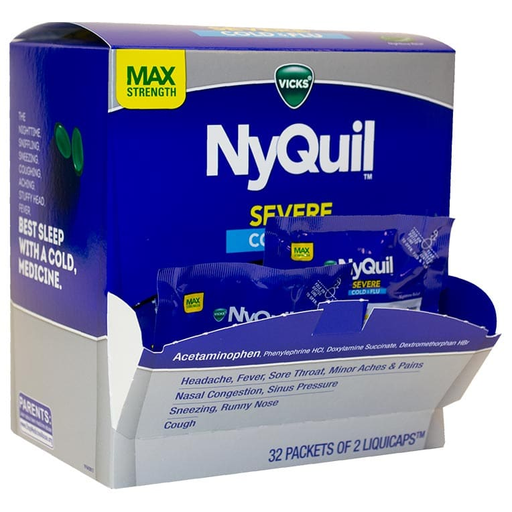 [Temp-HAM-004961] VICKS NYQUIL SEVERE COLD & FLU 2CT BOX OF 32